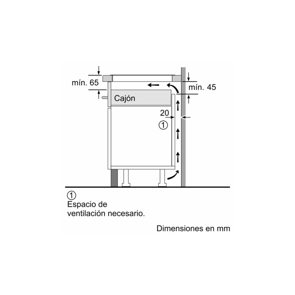 Anafe de Inducción Bosch PXJ675HC1E 60 cm Anafe de Inducción Bosch PXJ675HC1E 60 cm