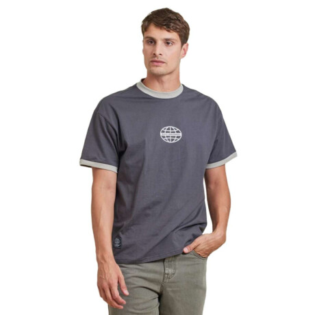 Remera Rusty Runel Gris