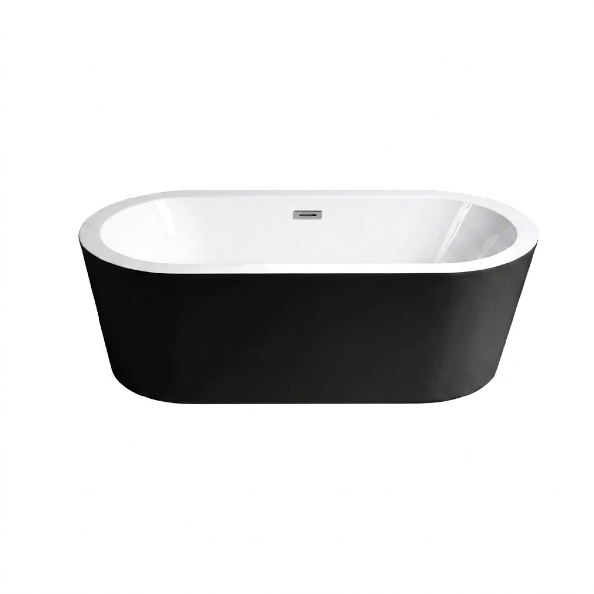 Bañera Autoportante Modelo Ba069d-b De 170 Cm 