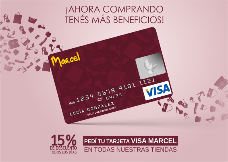 Lanzamos nuestra tarjeta de cr dito VISA MARCEL Marcel Calzados