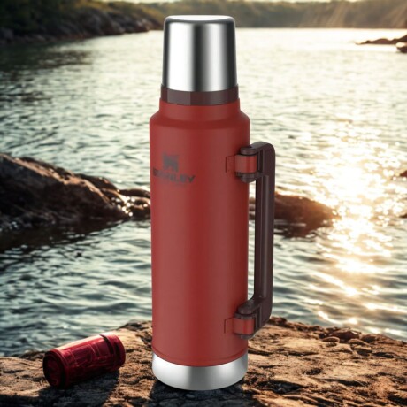 Termo Stanley Ultra 1.4 Litros Con Tapón Cebador Rojo