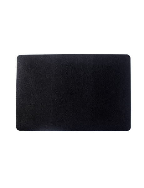 INDIVIDUAL PU SIMIL CUERO 45x30CM NEGRO INDIVIDUAL PU SIMIL CUERO 45x30CM NEGRO