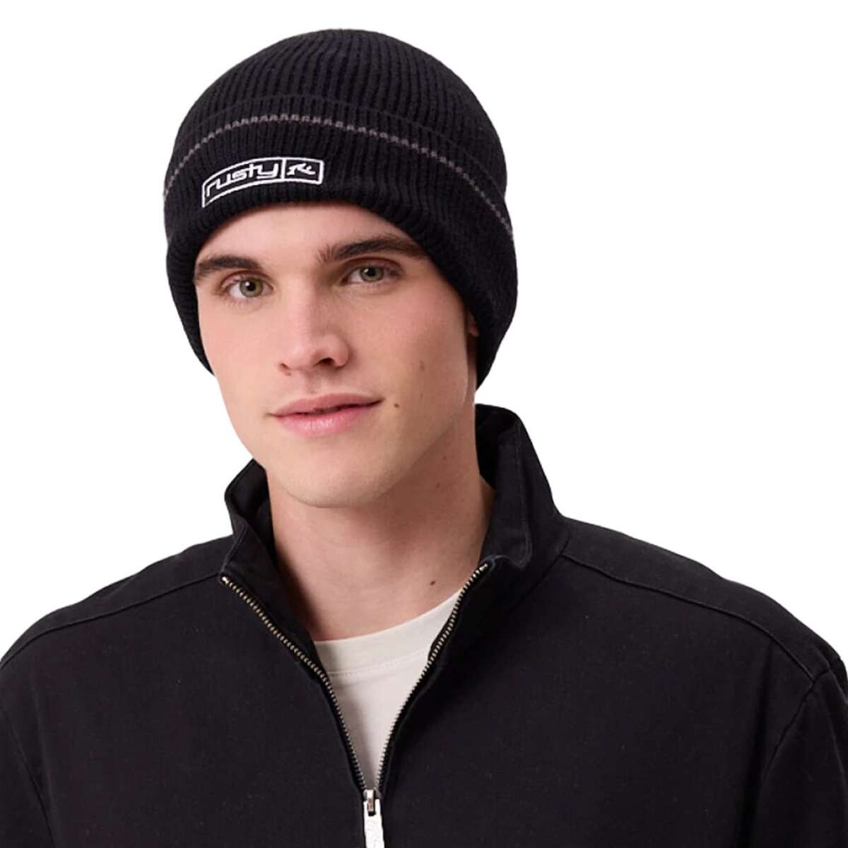 Gorro De Lana Rusty Genty - Negro 