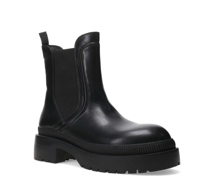 Botas de Mujer Miss Carol Nisa Chelsea Con Plataforma Negro