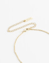 Collares Largos Cubic zirconia Collar Largo Con Dije Mariposa Cubic - Dorado