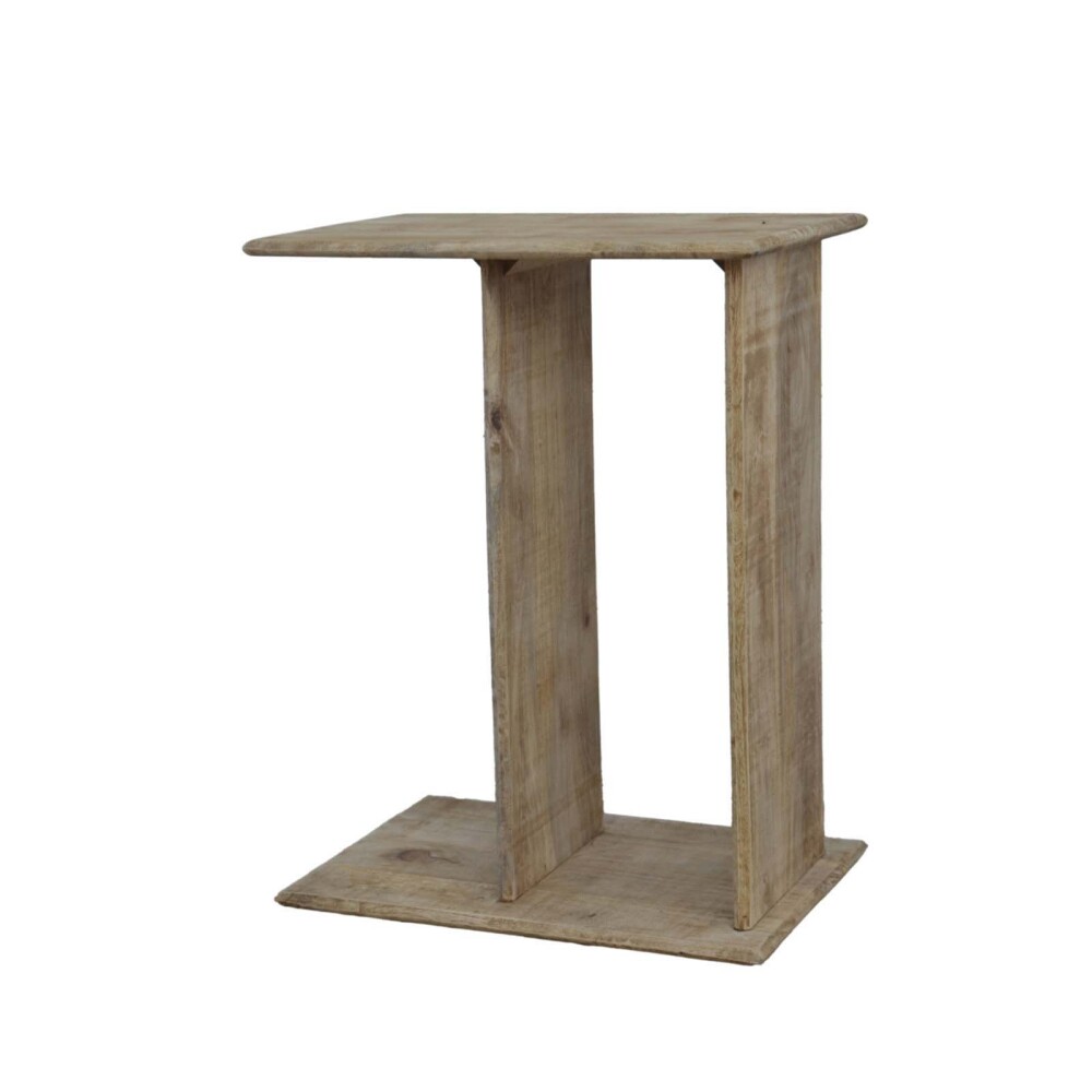 MESA LATERAL MADERA-DE-MANGO NATURAL-BEIGE RIO NATURAL