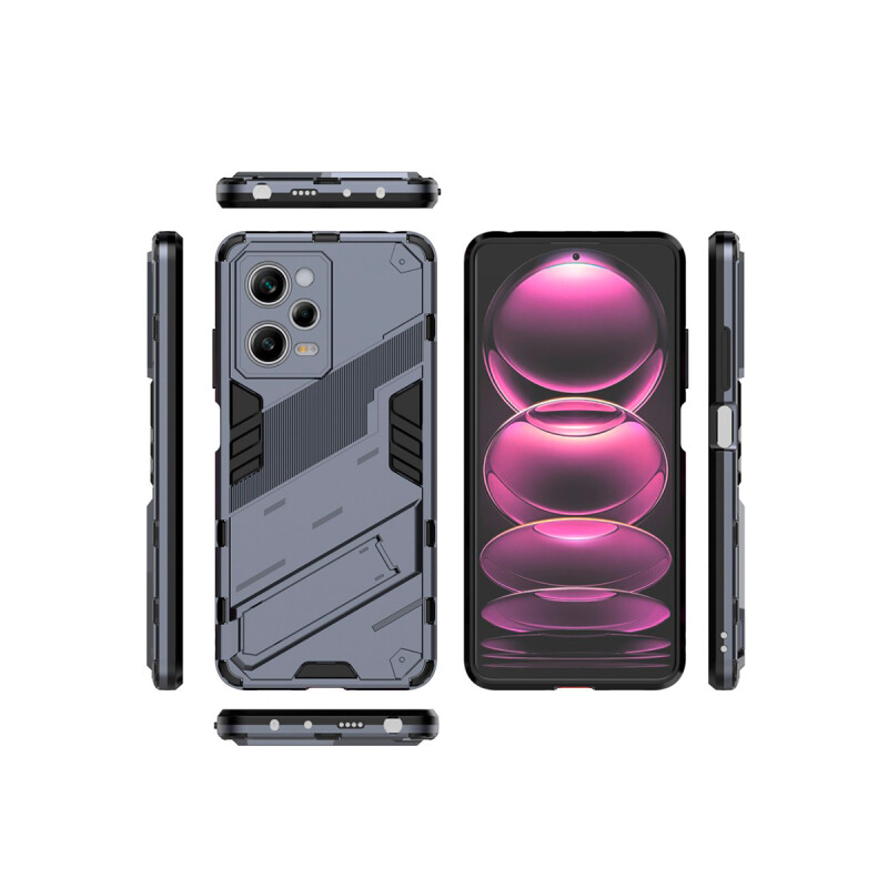 Protector rigido Xiaomi Redmi Note 12 Pro con soporte color gris Protector Rigido Xiaomi Redmi Note 12 Pro Con Soporte Color Gris