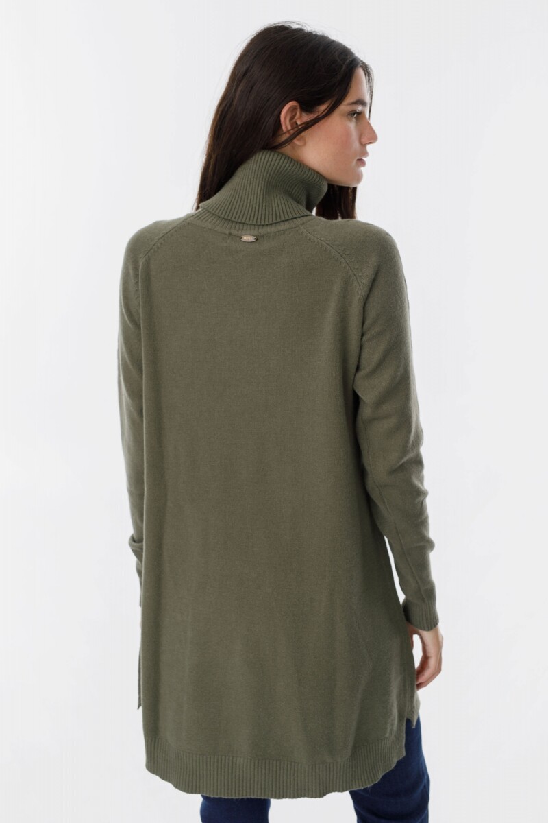 Sweater Pocket Verde Militar