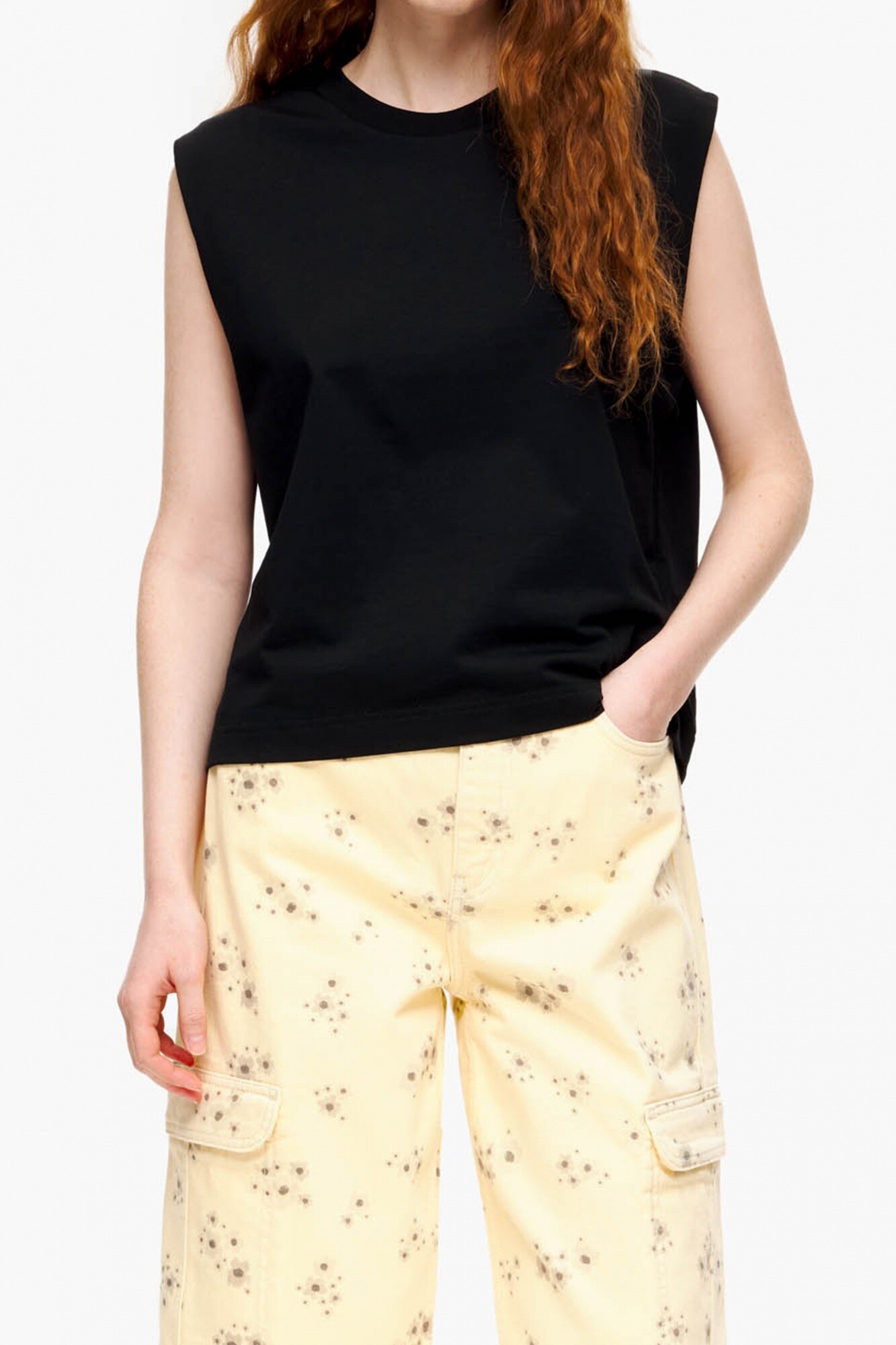 CAMISETA DE PUNTO MUJER