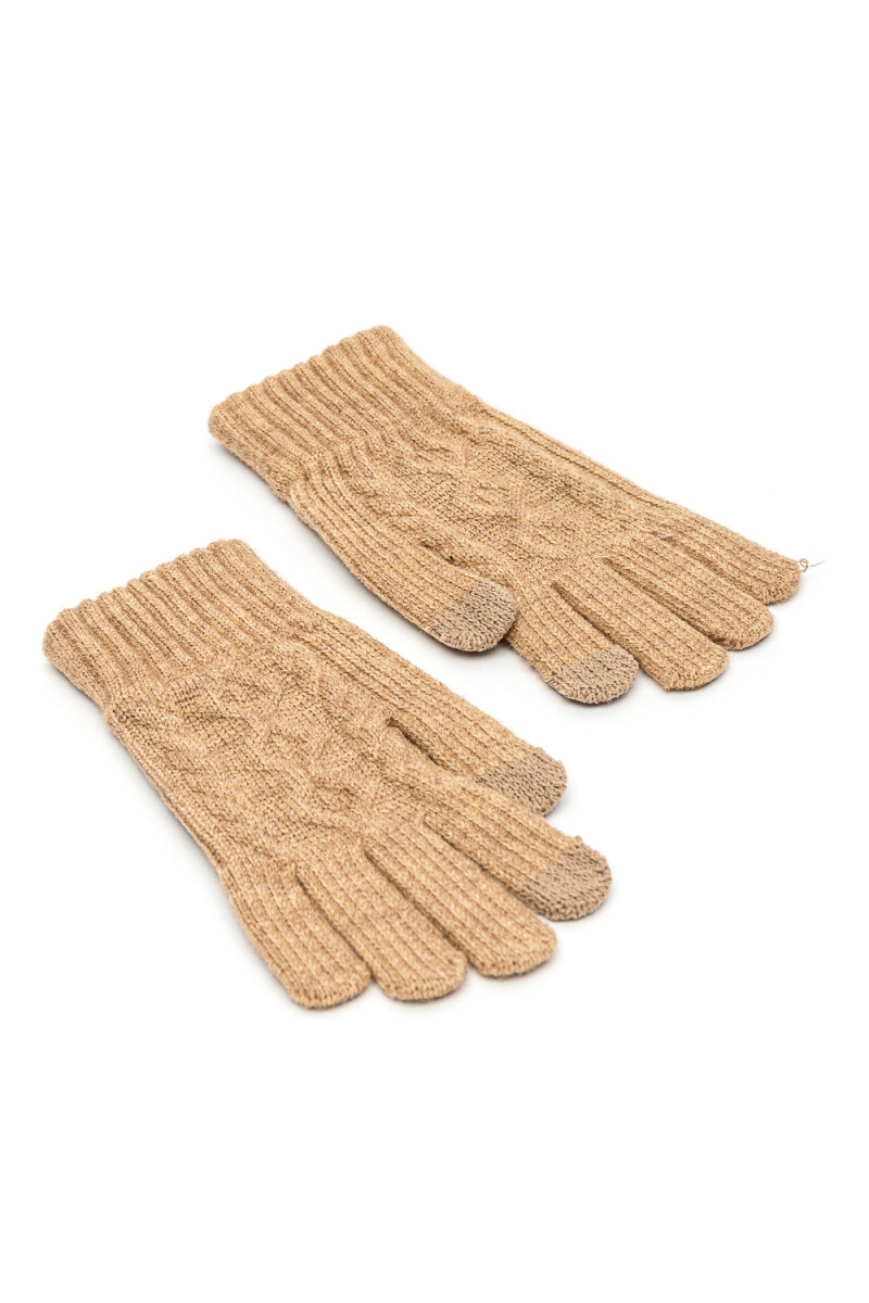 Guantes Naluri - Caqui 