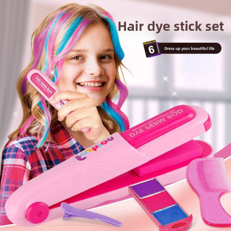 Juego Planchita Para Pintar Cabello Juego Planchita Para Pintar Cabello