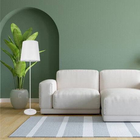 ARTEFACTO DECORATIVO DE PIE SIRA BLANCO Luminaria de Pie Sira Blanco