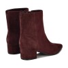 Booties Maribu Dark Red