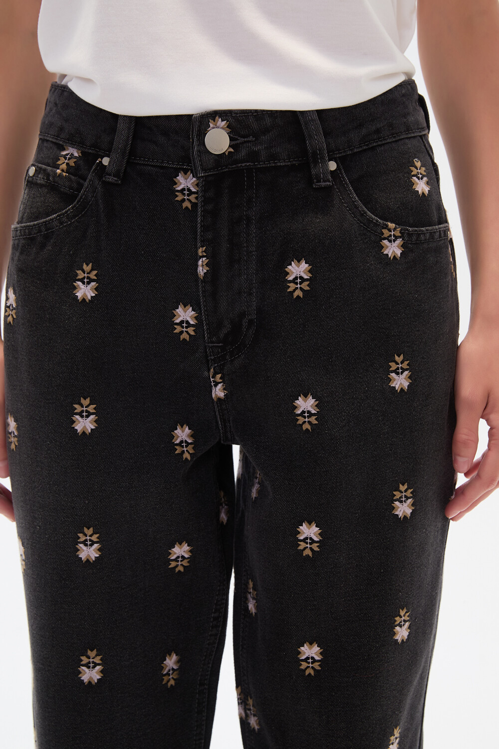 Pantalon Pipeta Gris Oscuro
