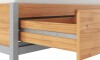 Cama 2 plazas - Madera Maciza Pino/Gris - Square Cama 2 plazas - Madera Maciza Pino/Gris - Square