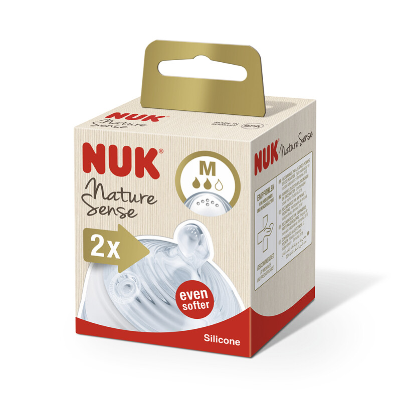 Tetina Nuk Nature Sense Repuestos 6 A 18m 2 Uds. Tetina Nuk Nature Sense Repuestos 6 A 18m 2 Uds.