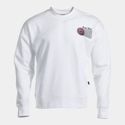 SUDADERA SMASH AZUL BLANCO