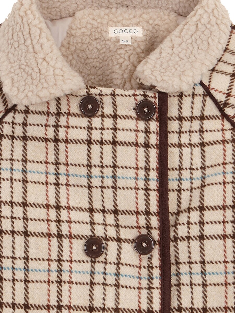 Abrigo De Doble Faz Topo Melange