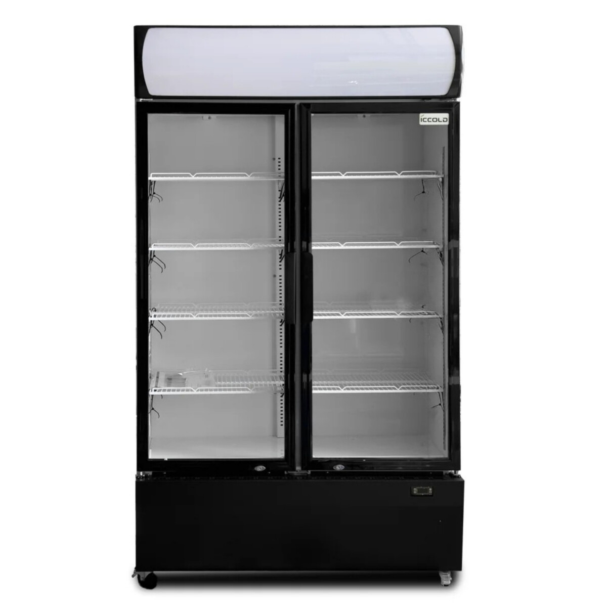 Expositor vertical refrigerado 2 puerta 800 lts Iccold 