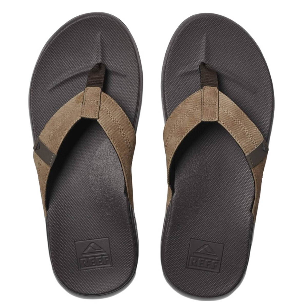 Sandalias de Hombre Reef Cushion Phantom - Marrón - Tan 