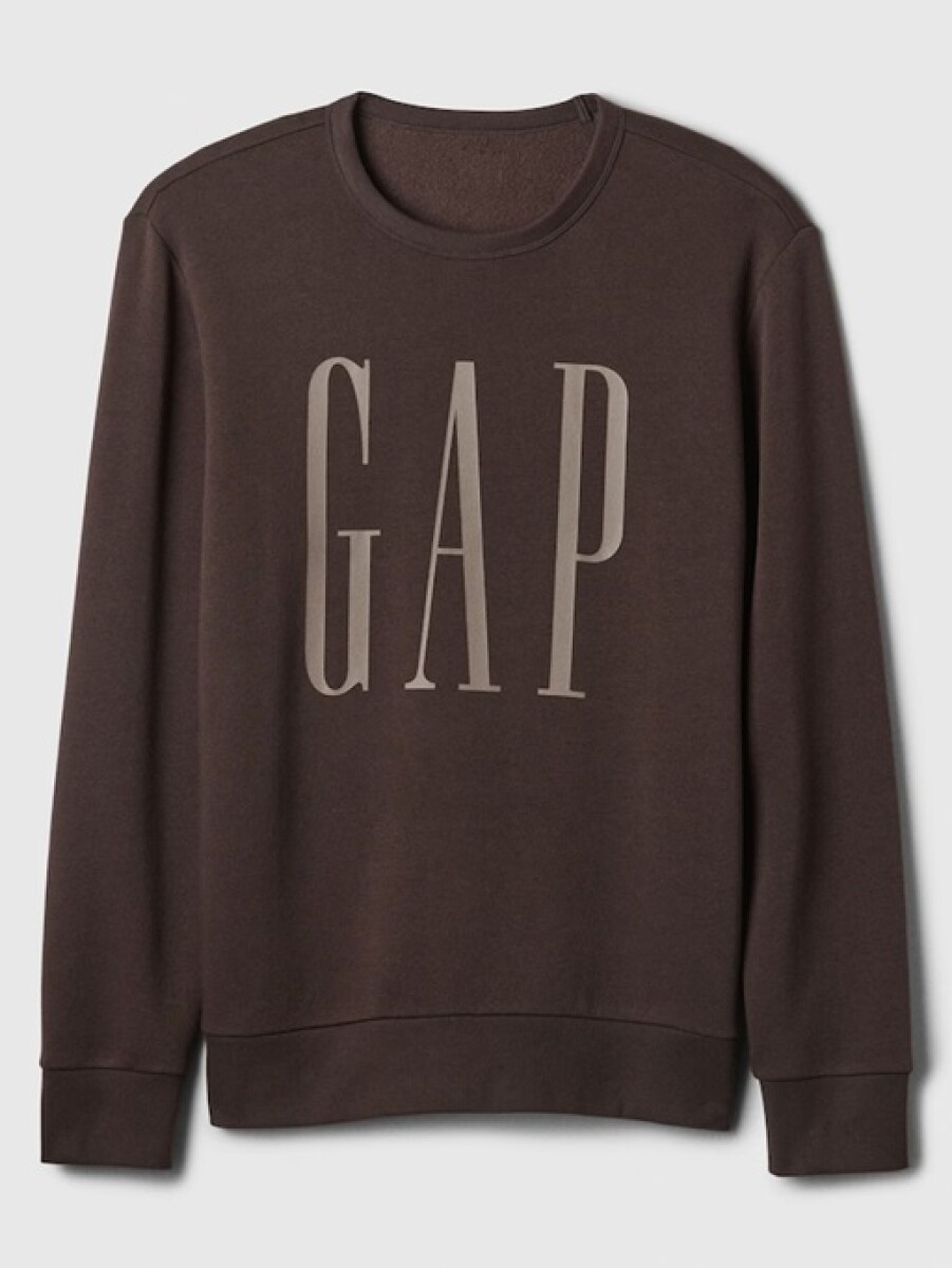 Buzo Deportivo Logo Gap Hombre - Terra Brown 