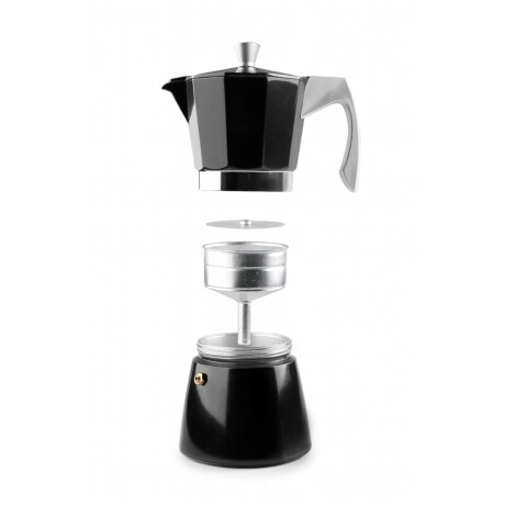 Cafetera Expreso Evva 900 ml Negra Ibili Cafetera Expreso Evva 900 ml Negra Ibili