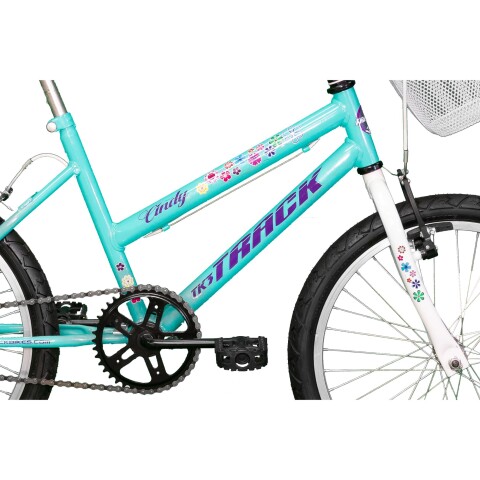 Bicicleta Track Cindy Aro 20 VERDE AGUA Bicicleta Track Cindy Aro 20 VERDE AGUA