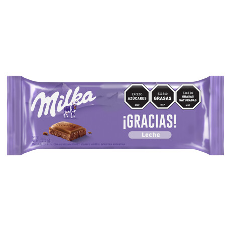 Tableta de Chocolate Milka De Leche 55G 001