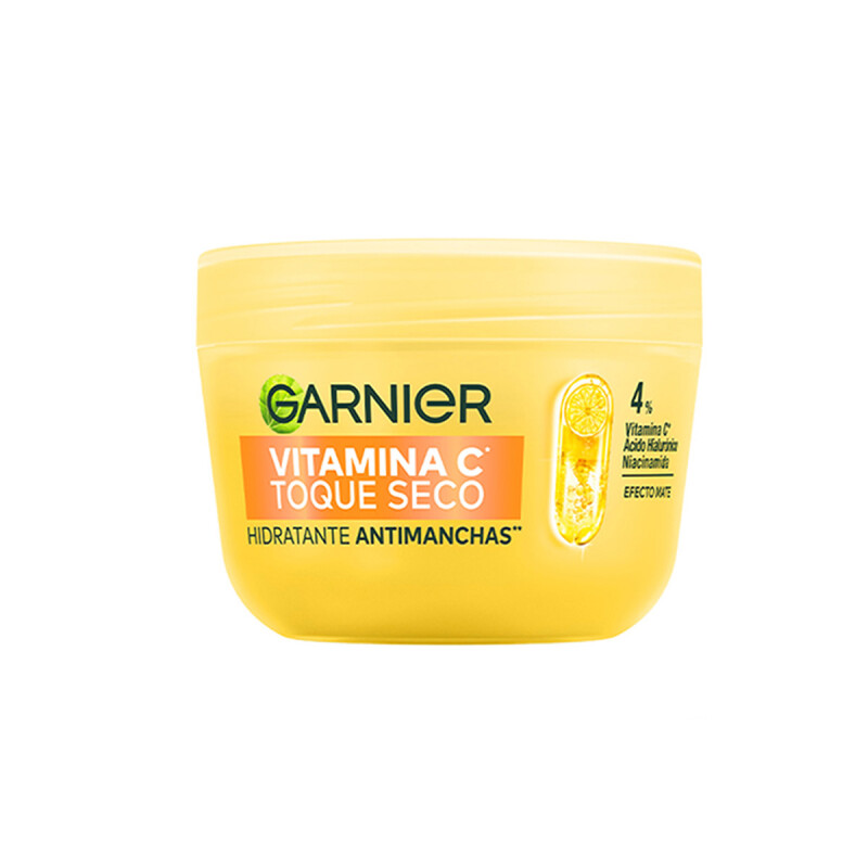Hidratante Antimanchas Garnier Toque Seco Vitamina C 85 Grs. Hidratante Antimanchas Garnier Toque Seco Vitamina C 85 Grs.