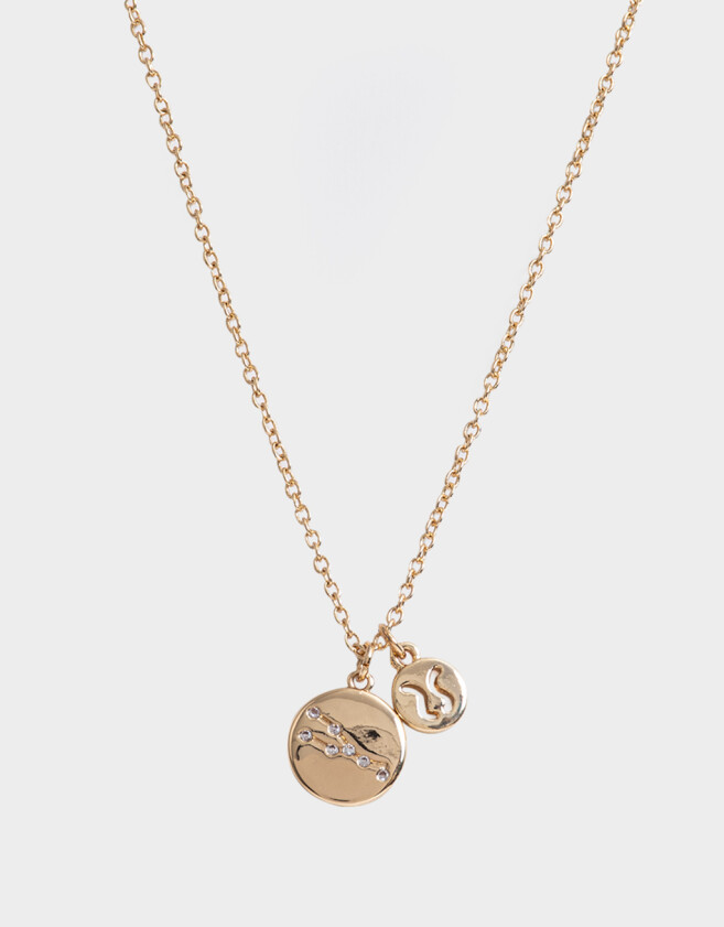 Cadena Corta con Dije Capsula Especial Cadena Corta Con Dije Tauro - Dorado