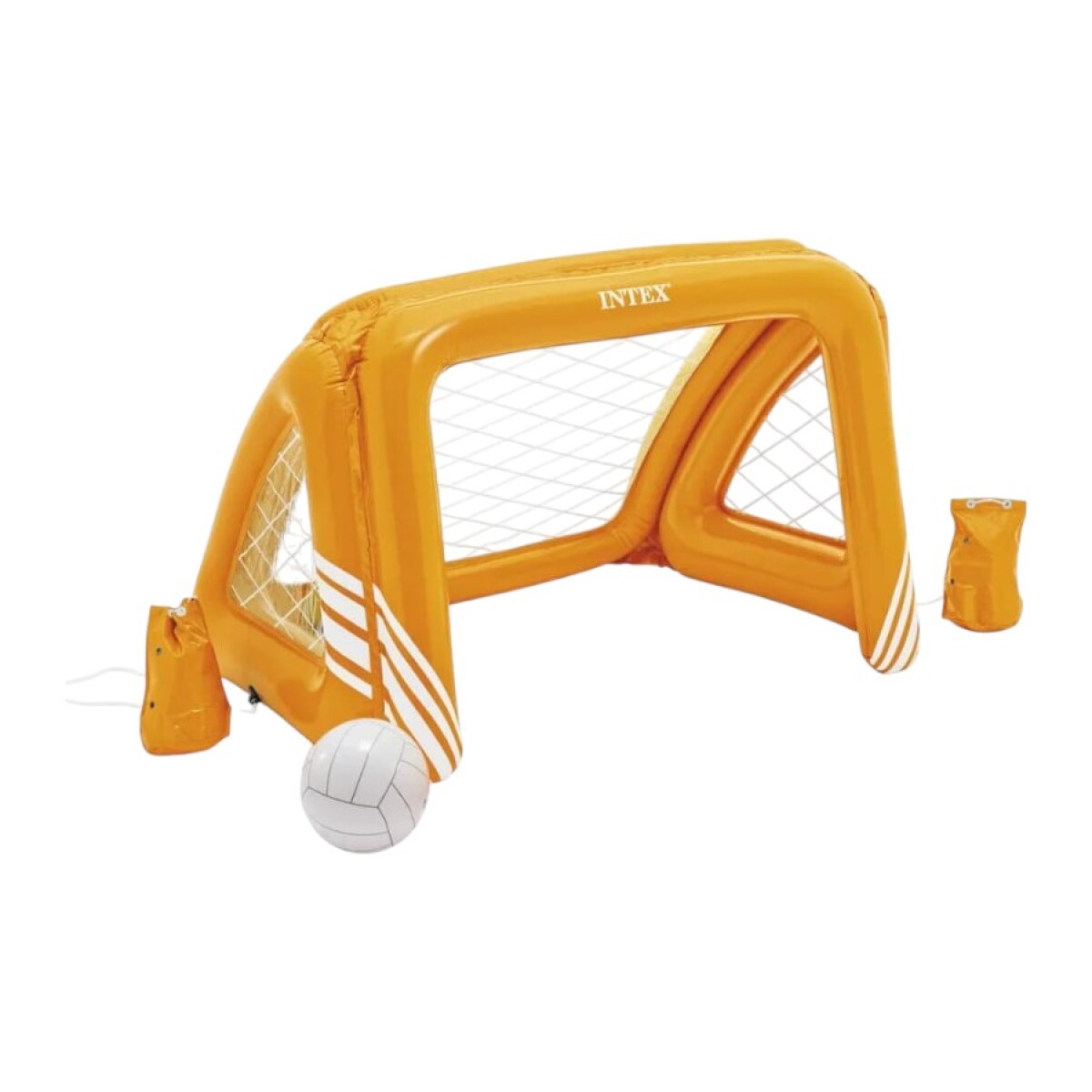 Arco fútbol inflable Intex con pelota 