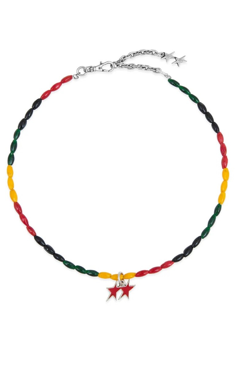 Jamaican Necklace Plata