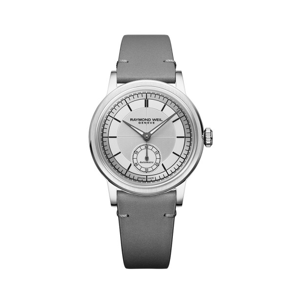 Reloj RAYMOND WEIL Millesime Small Seconds Automático con correa y esfera gris. Reloj RAYMOND WEIL Millesime Small Seconds Automático con correa y esfera gris.