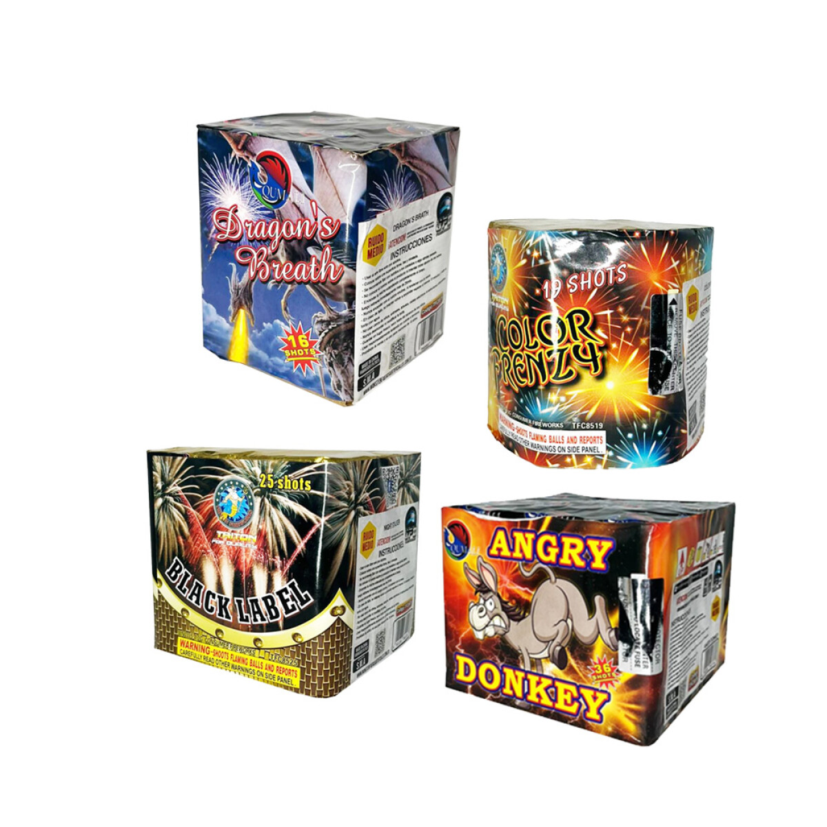 COMBO UFO 05 DRAGON + FRENZY + BLACK + ANGREY 