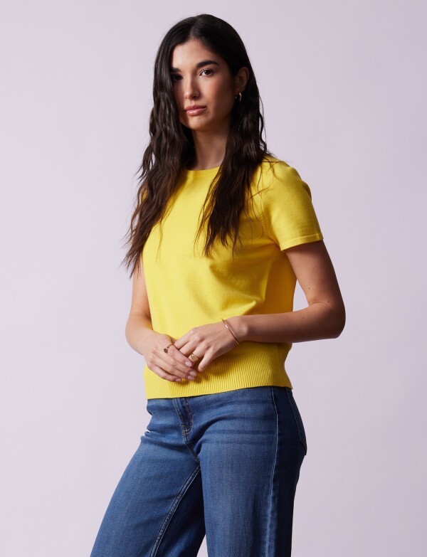 Buzo Basico AMARILLO