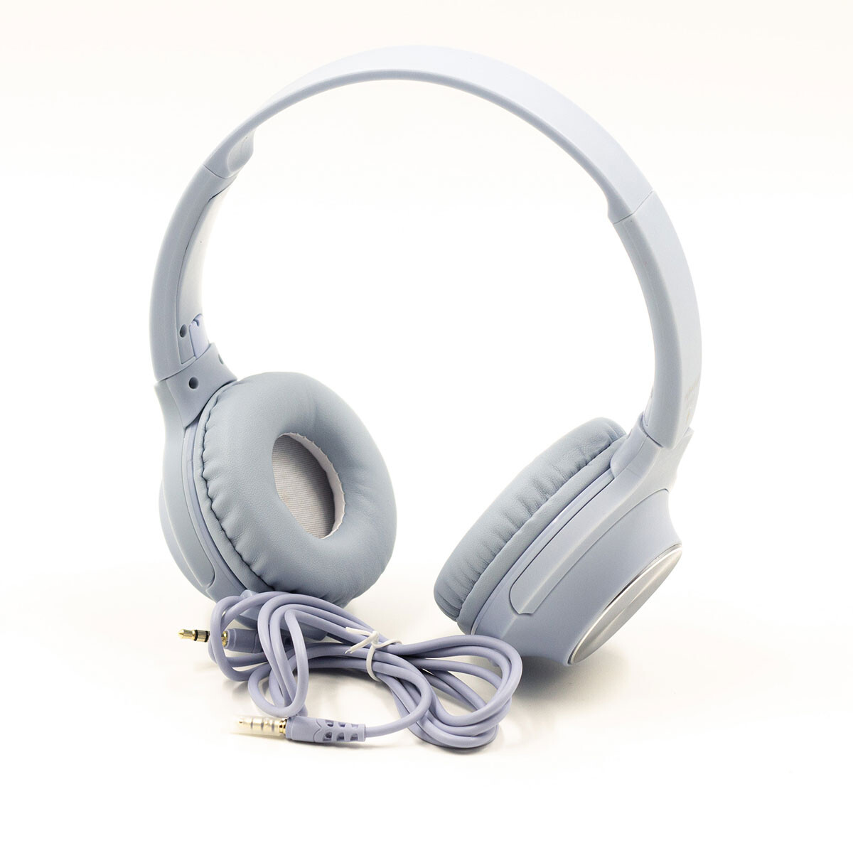 AURICULARES CON CABLE HZ600 DE VINCHA AJUSTABLE AZUL 