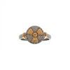 Anillo Profesión Radioterapia-Plata y Oro-Sin Piedra-AP5014 sinpiedra