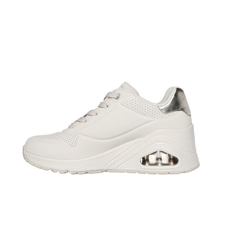 Championes Uno Wedge Hi Steps Blanco