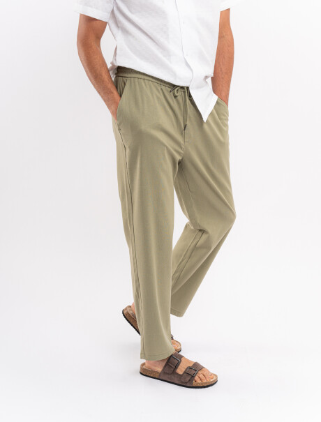 Pantalon pijamero verde