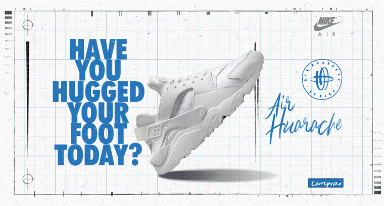 Nike abraza tus pies con los Air Huarache