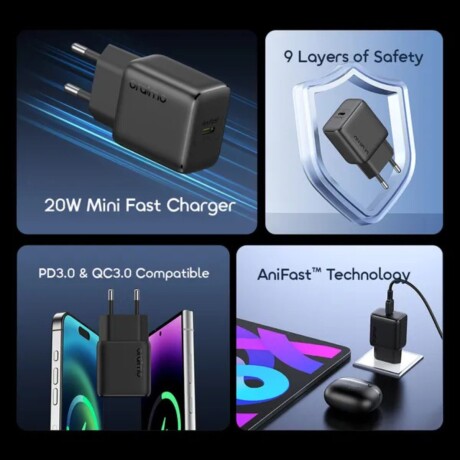 Cargador Oraimo Kit USB-C OCW-5202EC V01