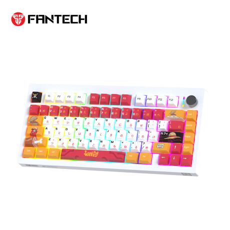 Teclado Gamer Fantech MK921 Luffy One Piece Switch Brown Teclado Gamer Fantech MK921 Luffy One Piece Switch Brown