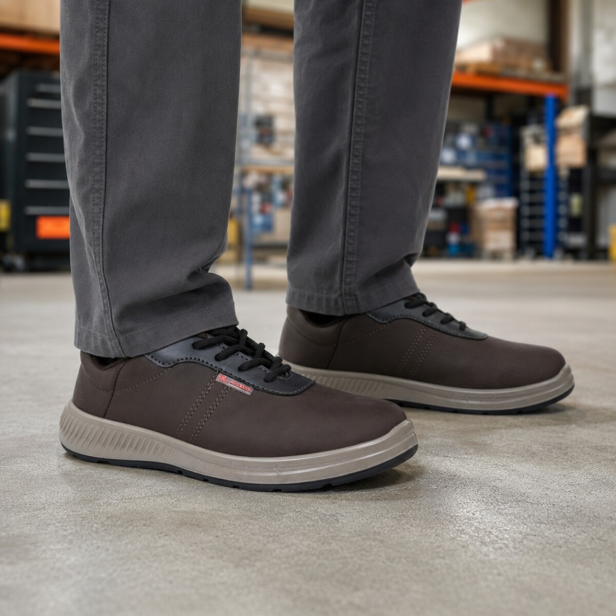 ZAPATO SAFE TECH P/ELECTRICISTA PVC GRIS 41