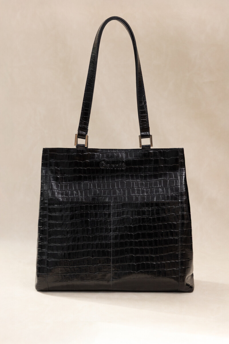 Cartera Regina - Crocco Negro 