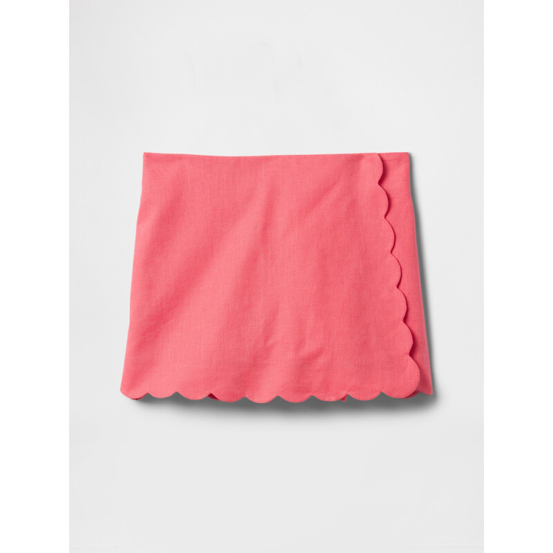 LINEN MB SKORT FRESH CORAL