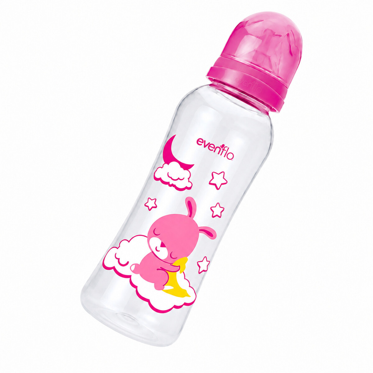 Mamadera Evenflo Dreams Bebés 3-12M 240Ml Tetina Flujo Medio - Rosa 