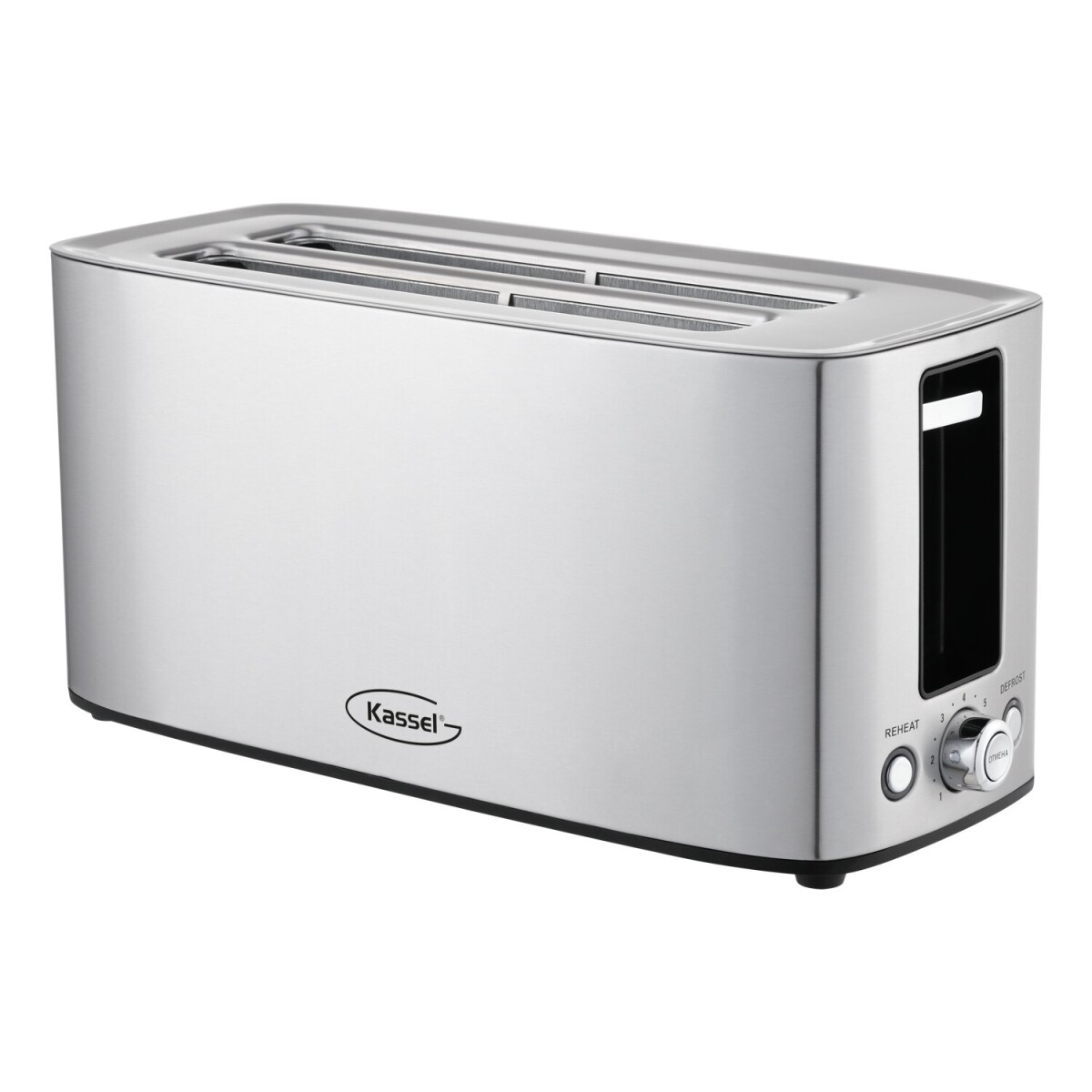 Tostadora KASSEL KS-TSINOX2 Acero Inoxidable 4 Panes 