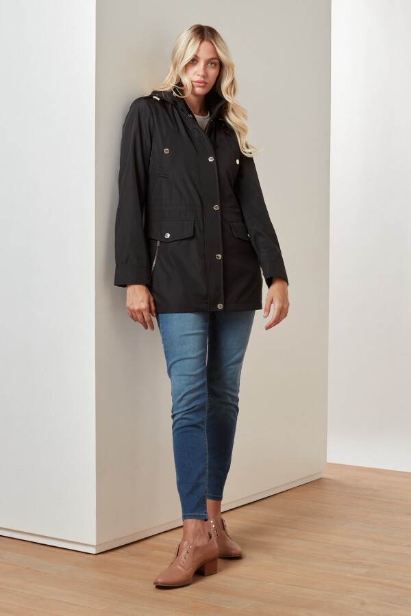 Campera Impermeable NEGRO