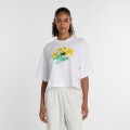 Remera New Balance de Dama - Watercolor - WT6140AEWT WHITE