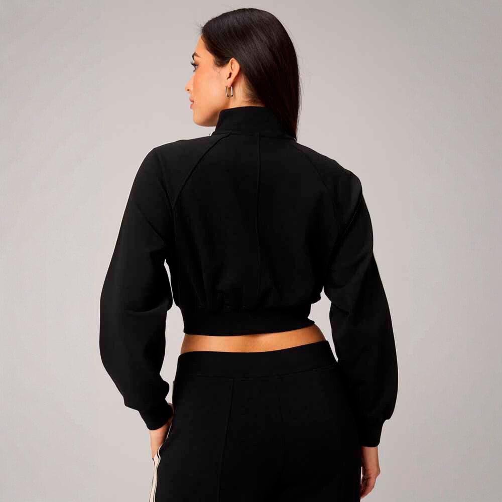 Casaca Elevated Track Jacket Mujer Black/almond Milk